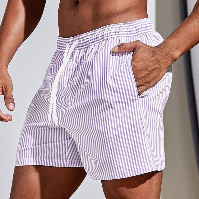 Saazoo | Men's Striped Summer Shorts