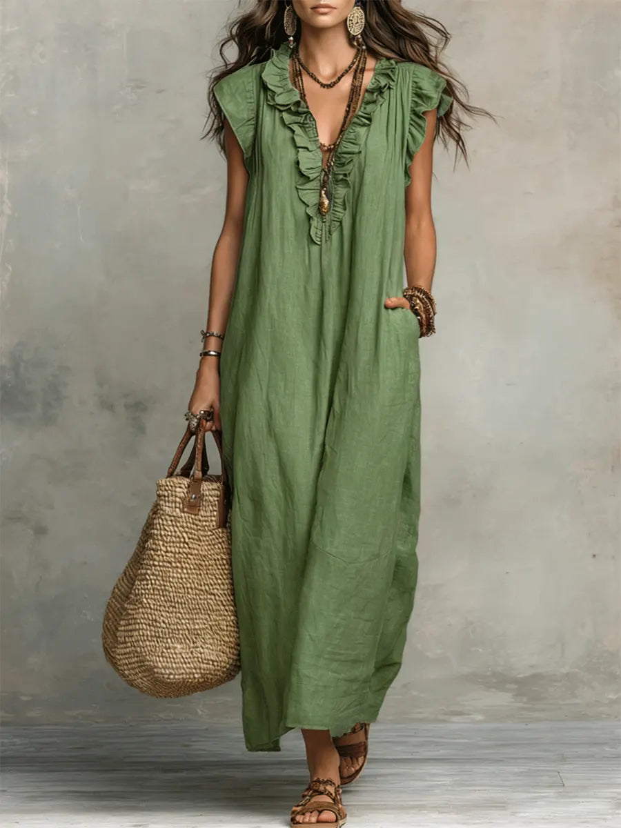 Saazoo | Women's Flowy Boho Dress