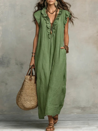 Saazoo | Women's Flowy Boho Dress