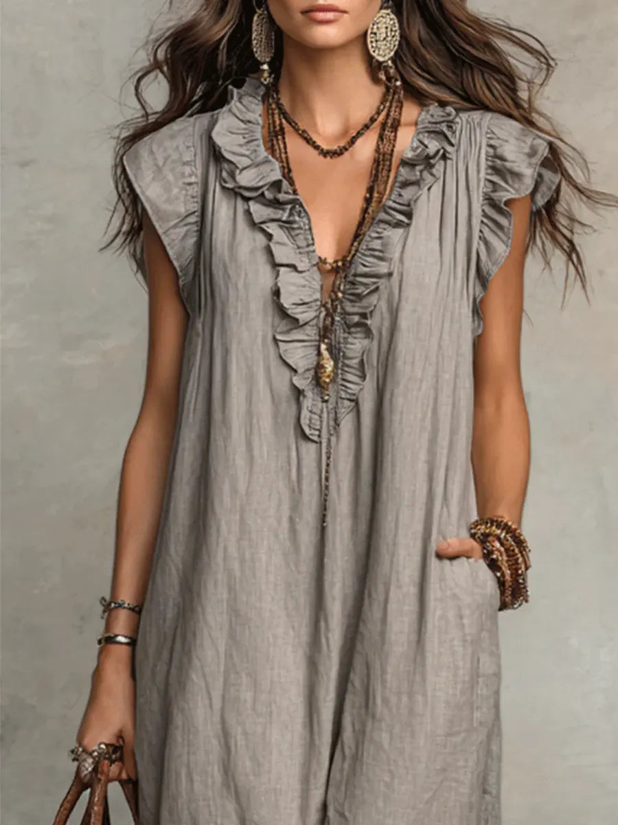 Saazoo | Women's Flowy Boho Dress