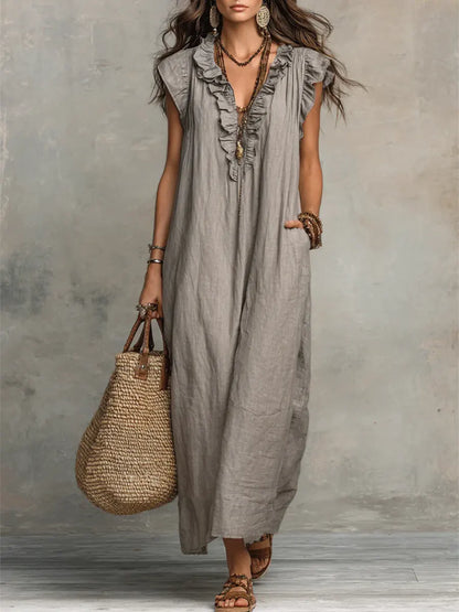 Saazoo | Women's Flowy Boho Dress