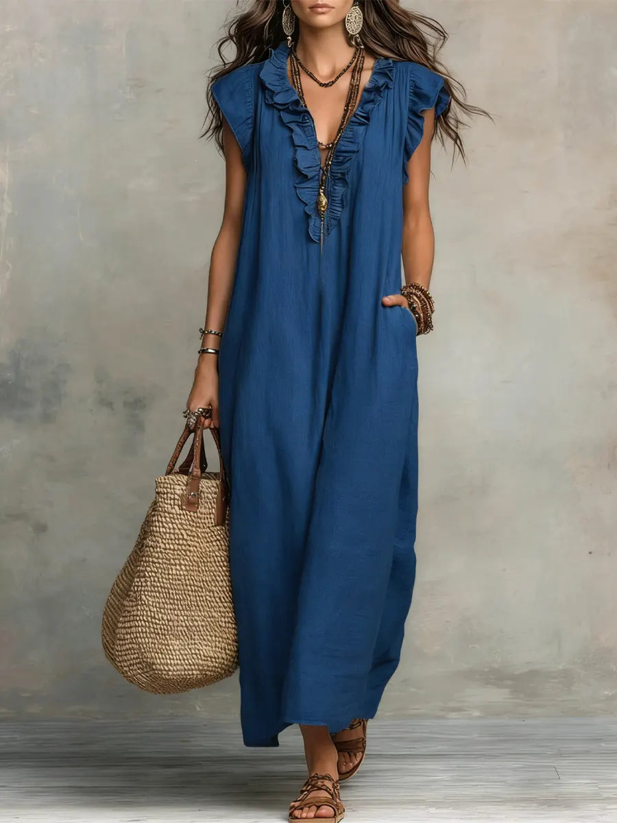Saazoo | Women's Flowy Boho Dress