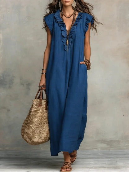 Saazoo | Women's Flowy Boho Dress