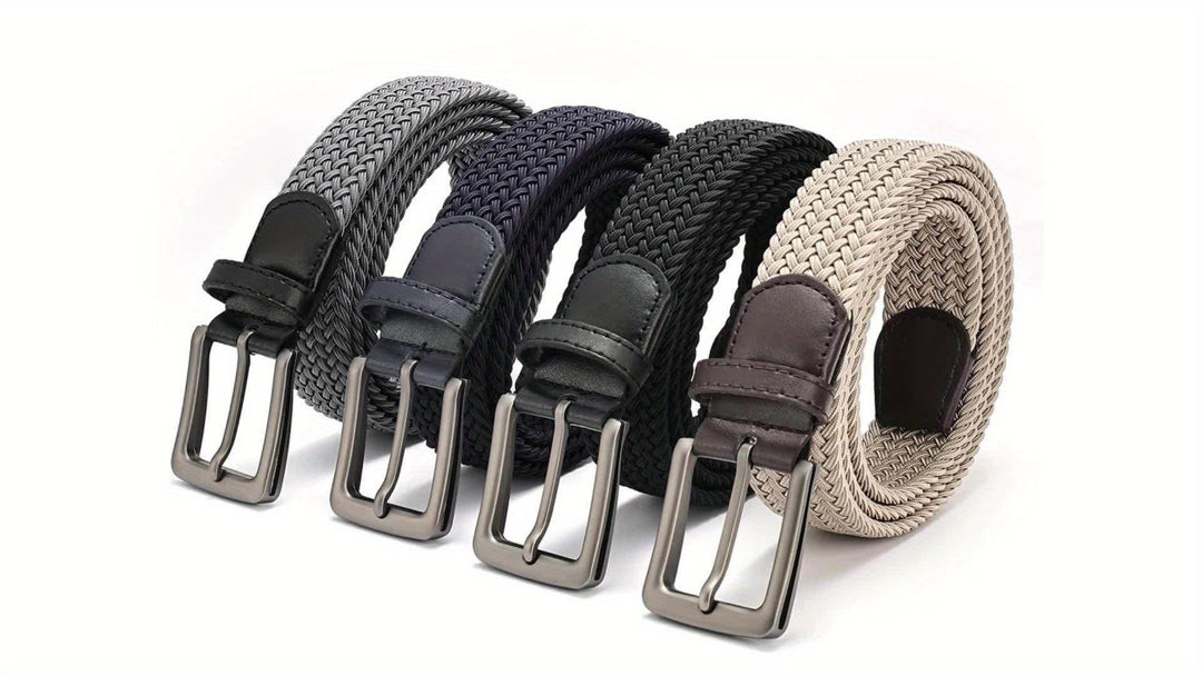 Saazoo | Men's Braided Stretch Belt