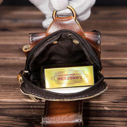 Saazoo | Men's Leather Belt Bag