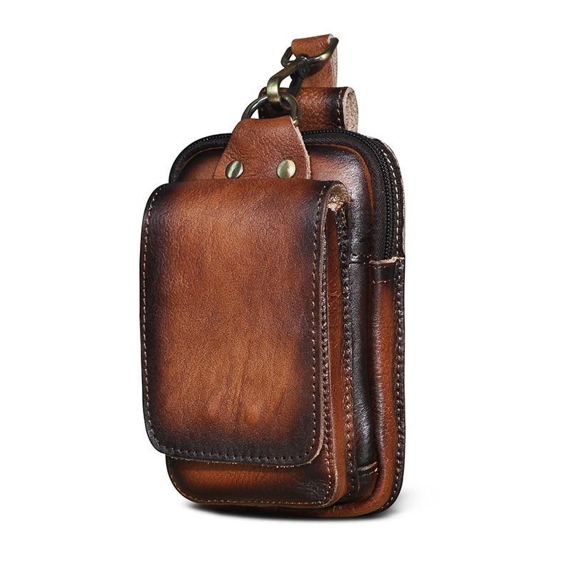 Saazoo | Men's Leather Belt Bag