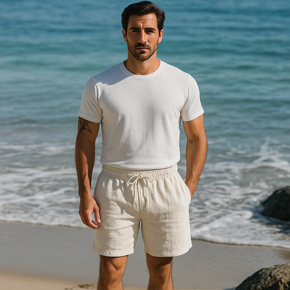 Saazoo | Men's Cotton Blend Beach Shorts