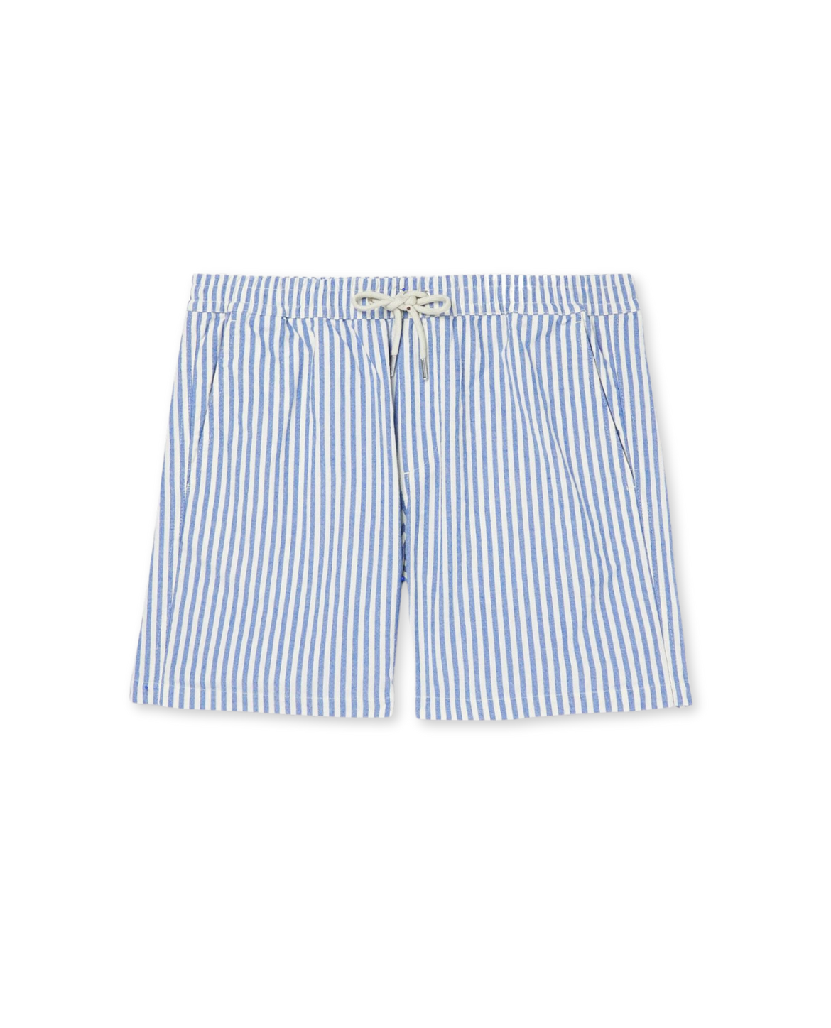 Saazoo | Men's Striped Cotton Blend Bermuda Shorts
