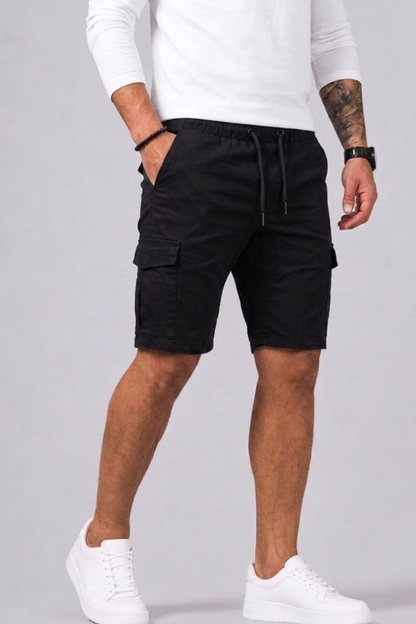 Saazoo | Men's Cotton Blend Cargo Shorts