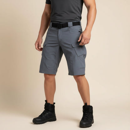 Saazoo | Men's Relaxed Cotton Blend Cargo Shorts