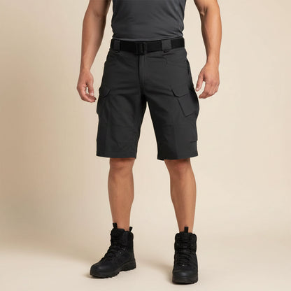 Saazoo | Men's Relaxed Cotton Blend Cargo Shorts