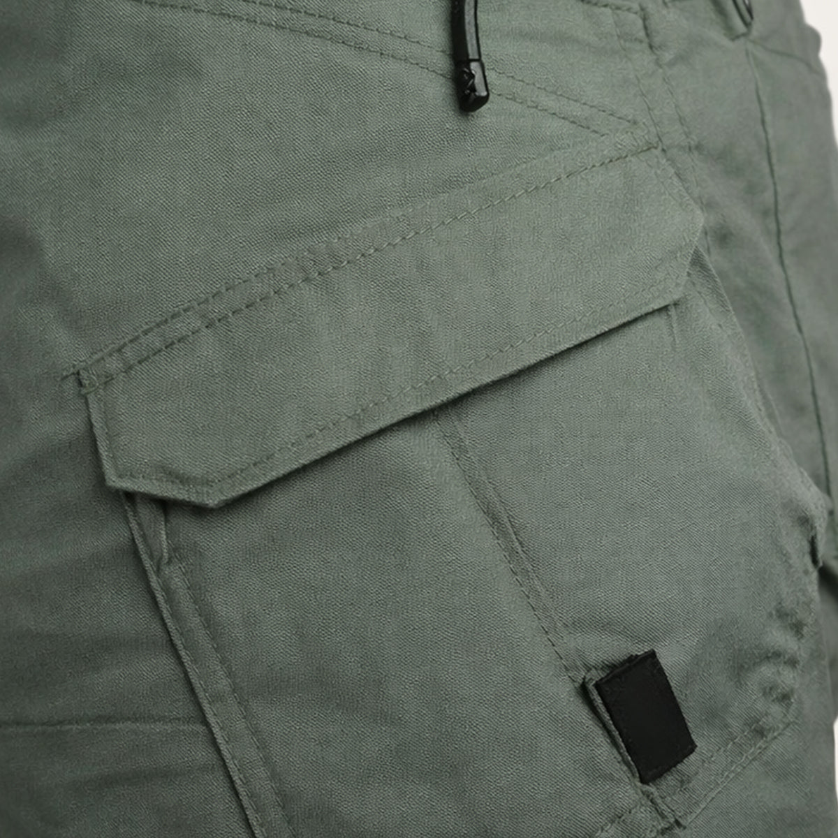 Saazoo | Men's Relaxed Cotton Blend Cargo Shorts
