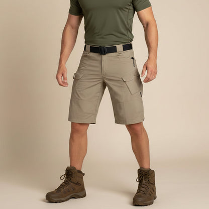 Saazoo | Men's Relaxed Cotton Blend Cargo Shorts
