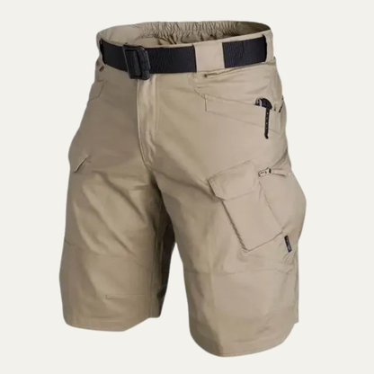 Saazoo | Men's Relaxed Cotton Blend Cargo Shorts