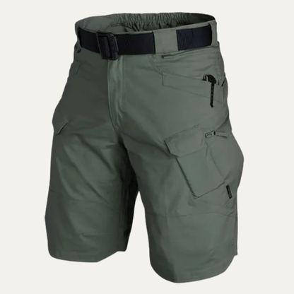 Saazoo | Men's Relaxed Cotton Blend Cargo Shorts
